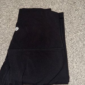 lulu align black leggings size 4 28”